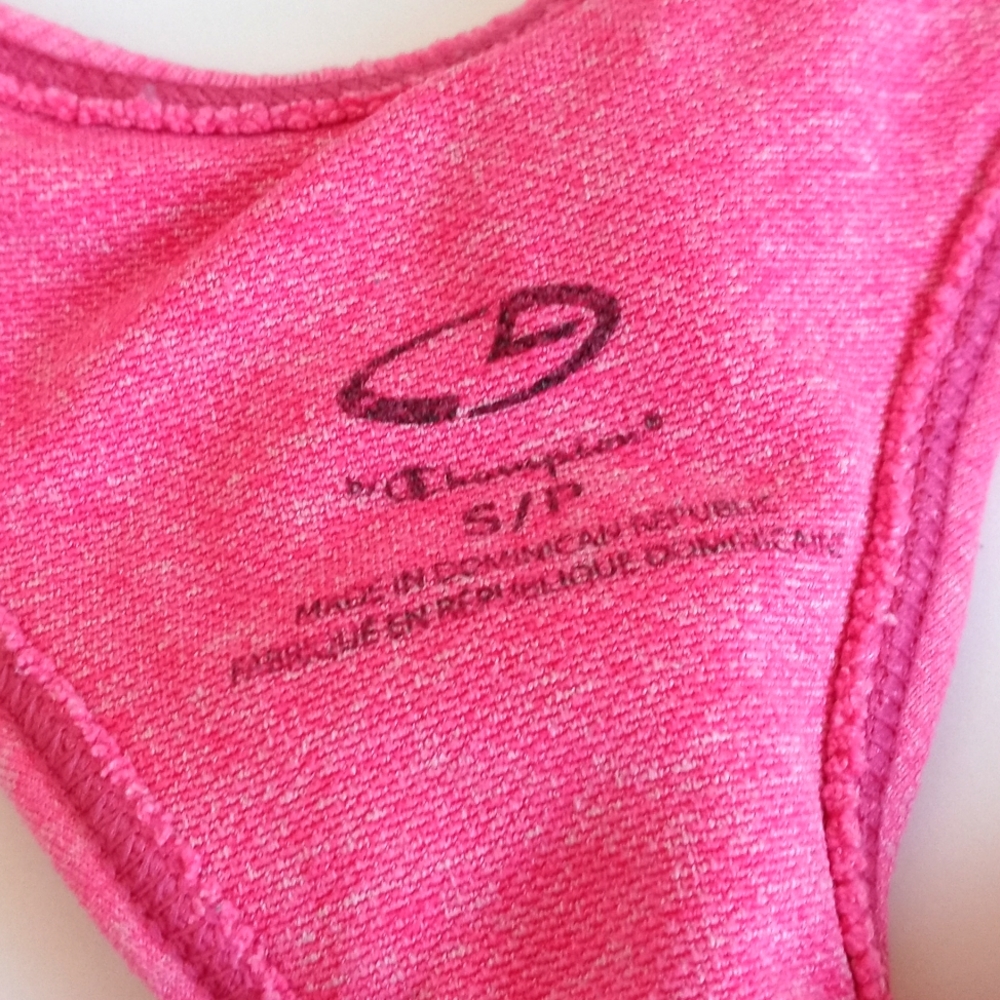 🌿 C9 by Champion Women's Bright Pink High Impact Sport Bra S/P - Picture 2 of 7
